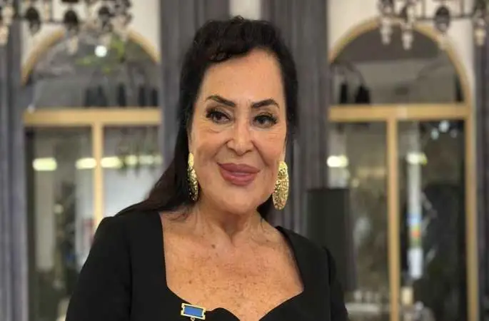 Kırgızistan'da Türkan Şoray’a “Onur Nişanı” verildi