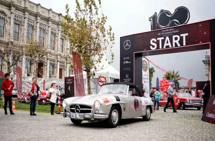 Mercedes-Benz 100. Yıl Cumhuriyet Rallisi başladı