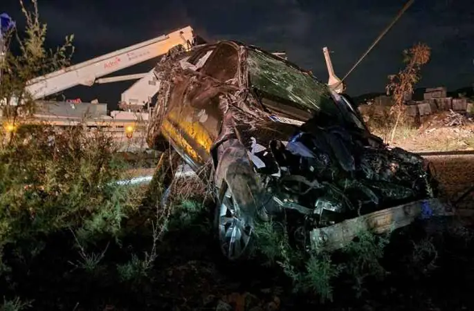 Milas’ta korkunç kaza: 1 kişi öldü, 2 kişi ağır yaralandı