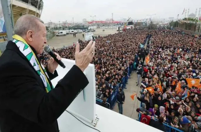 Cumhurbaşkanı Erdoğan: “31 Mart'ta oyunları bozacağız”
