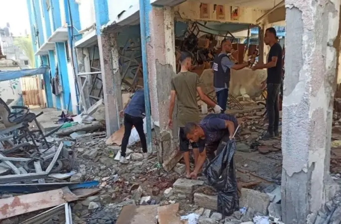 Gazze’de can kaybı 41 bin 182’ye yükseldi