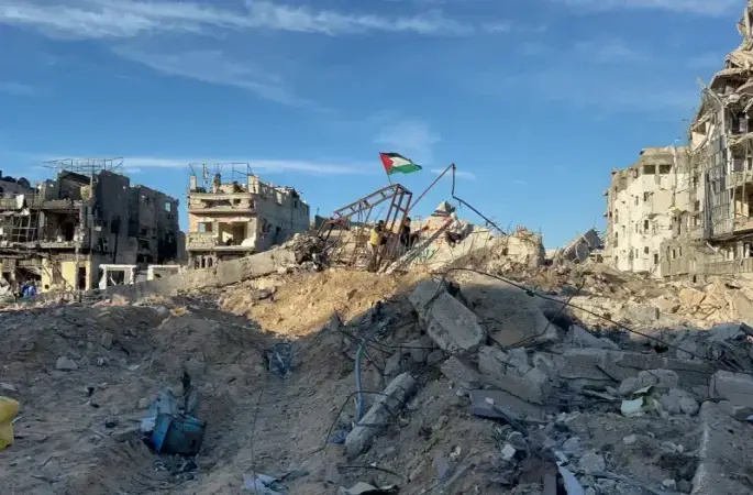 Gazze'nin güneyindeki Refah kenti "moloz yığınına" dönüştü