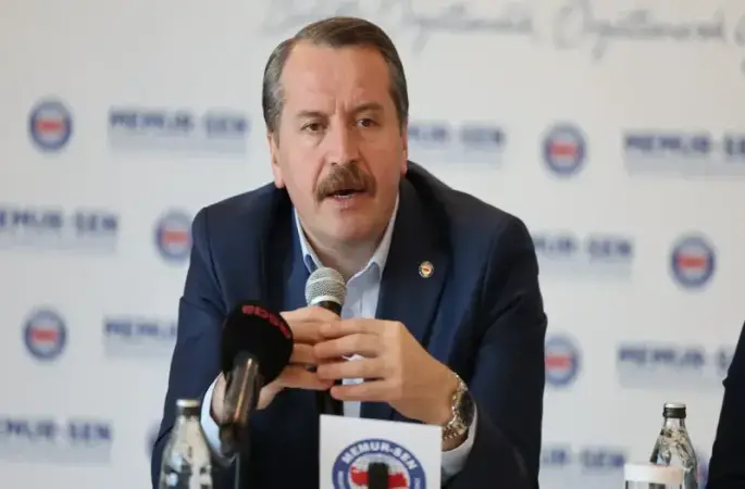 Memur-Sen Genel Başkanı Yalçın: "Memurlar için vergi yüzde 15 olarak sabitlenmeli"