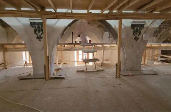 Tarihi kilise kütüphaneye çevriliyor