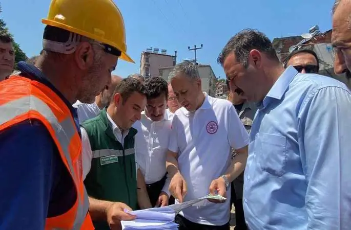 Bakan Ali Yerlikaya selin vurduğu Zonguldak'ta