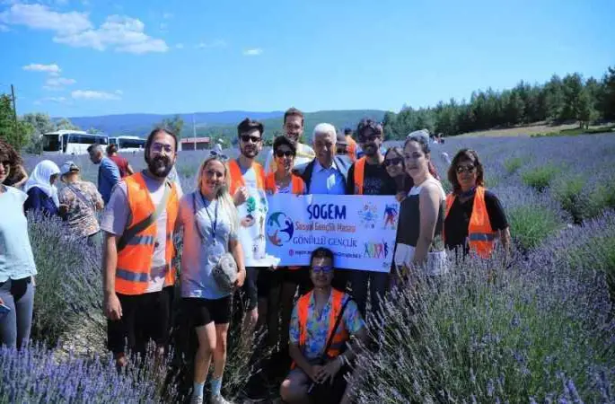 Koku Vadisi’nde Lavanta şenliği