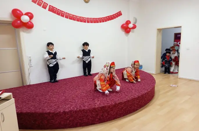 Aydın’da anaokulu öğrencileri hünerlerini sergiledi
