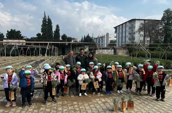Aydın’da miniklere orman sevgisi aşılandı
