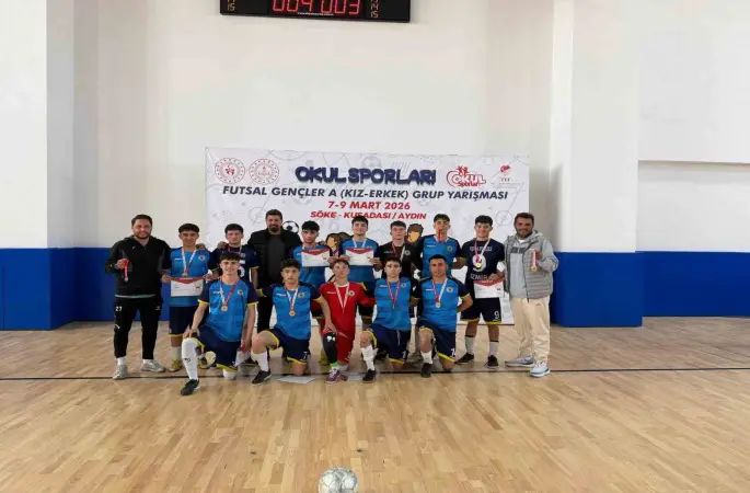 Aydın’da Okul Sporları Futsal Grup Müsabakaları tamamlandı
