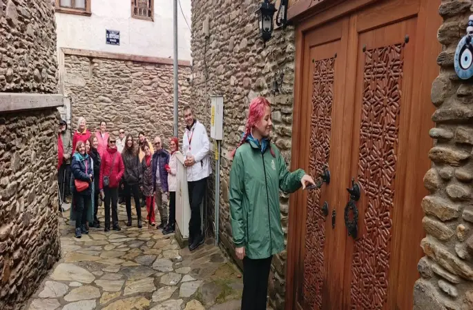 Aydınlı doğaseverler Ödemiş’in tarihi mirasını tanıdı
