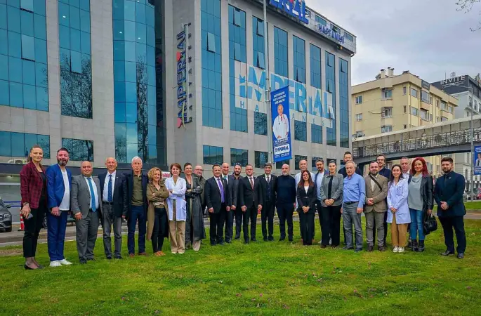 Azerbaycan sağlık turizmi heyeti Özel İmperial Hastanesi’ni gezdi
