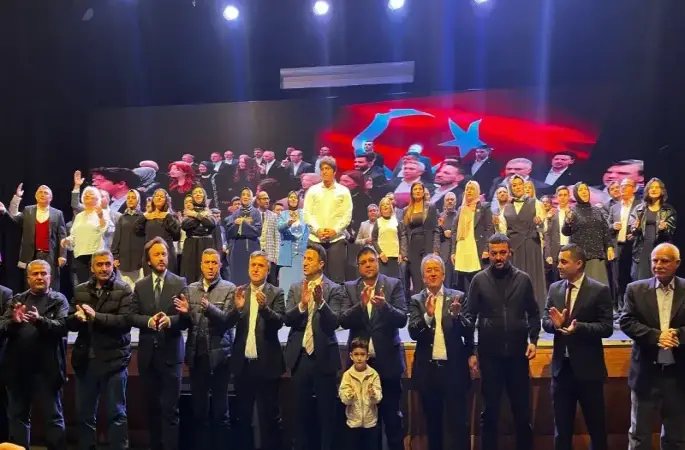 “Ölene Dek Arkandayız Erdoğan” Marşı Büyük Coşkuyla Tanıtıldı