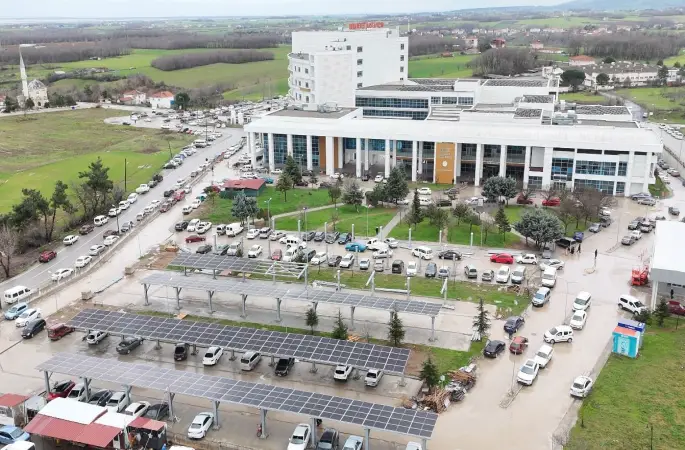 Bafra Devlet Hastanesi enerjisini güneşten sağlıyor: Günlük 50 bin TL tasarruf
