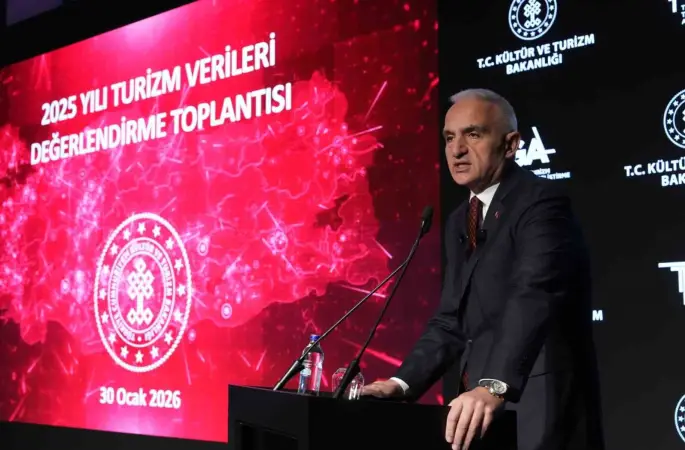 Bakan Ersoy: ‘‘2025 turizm geliri 65,2 milyar dolar’’
