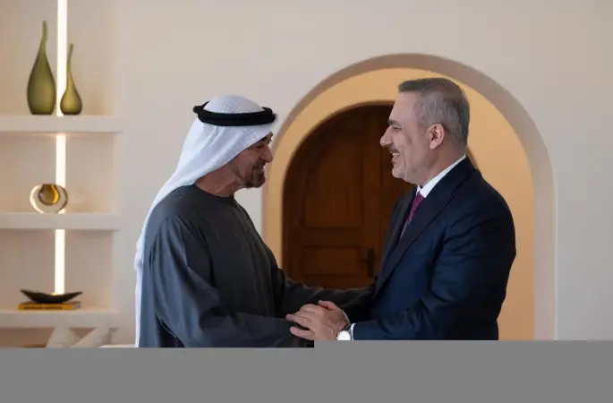 Bakan Fidan, BAE’de
