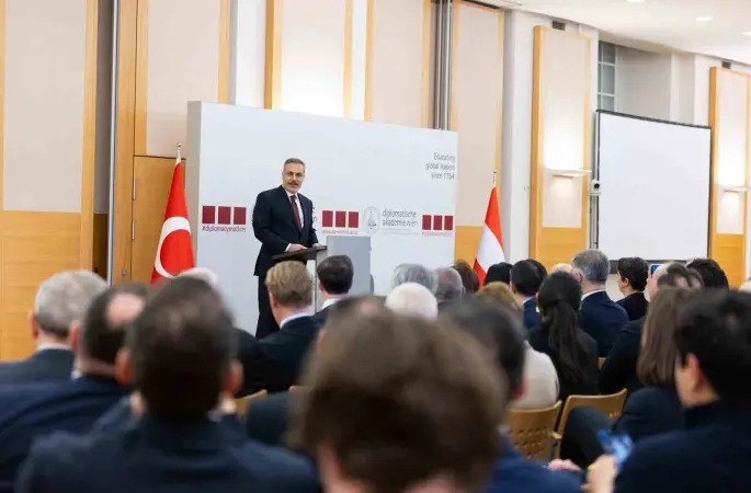Bakan Fidan, Viyana Diplomasi Akademisi’nde düzenlenen konferansa katıldı
