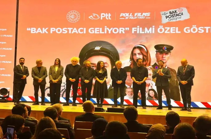 Bakan Uraloğlu: "Teşkilatımızın, 186. yılında ‘Bak Postacı Geliyor’ filmini seyretmiş olmaktan mutluluk duydum"
