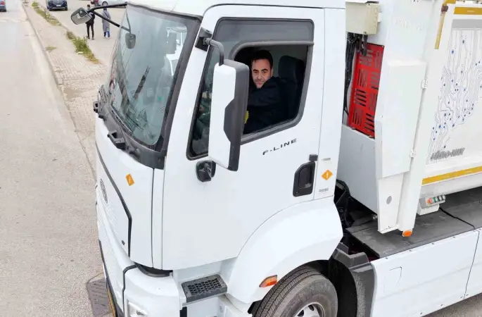 Başiskele’de elektrikli çöp kamyonu dönemi başlıyor
