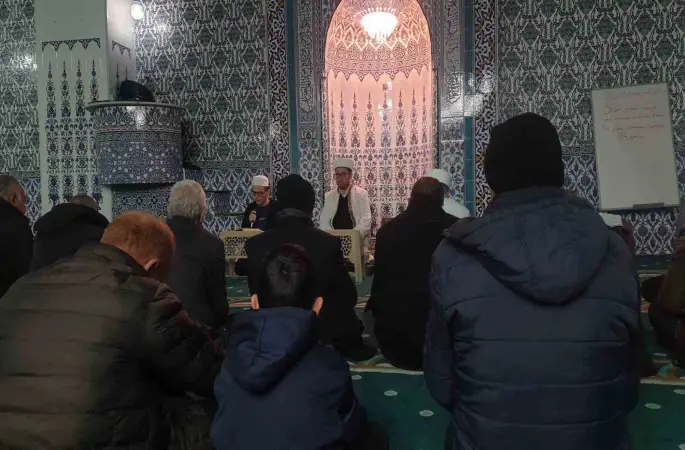 Başkale’de Miraç Kandili dualarla idrak edildi
