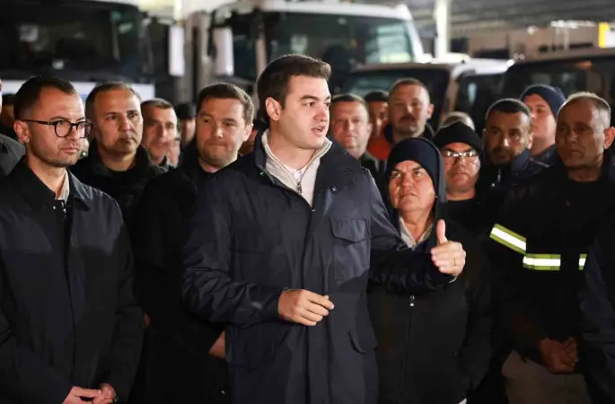 Başkan Mandalinci Kademe’de sahura katıldı
