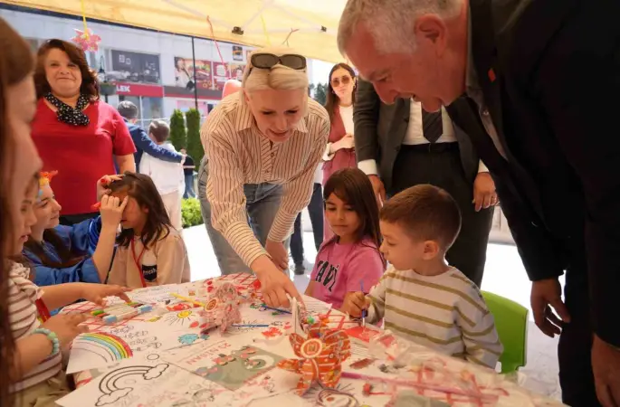 Başkan Subaşı çocuklarla bir araya geldi
