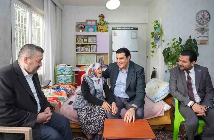 Başkan Yılmaz’dan engel tanımayan hizmet
