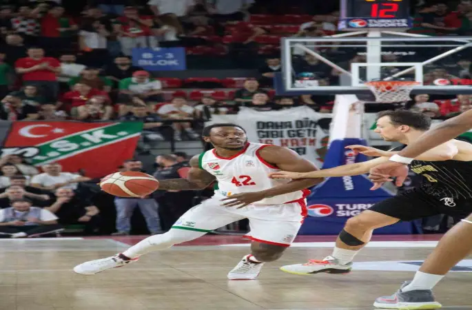 Basketbol Süper Ligi: Karşıyaka: 68 - Erokspor: 67

