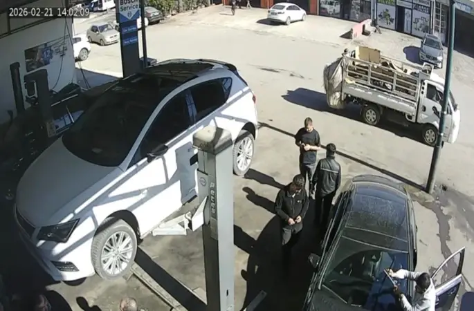 Batman’da kuruması için tamir atölyesinin önüne bırakılan parça çalındı
