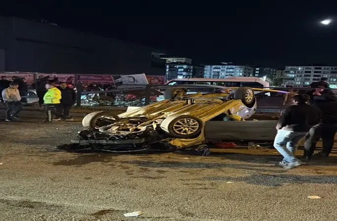 Batman’da otomobil takla attı: 1 yaralı
