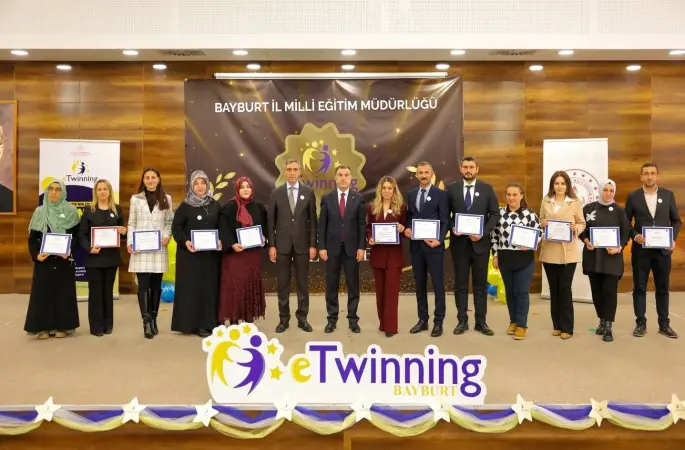 Bayburt’ta 9 okul ‘eTwinning Okulu’ ünvanı aldı
