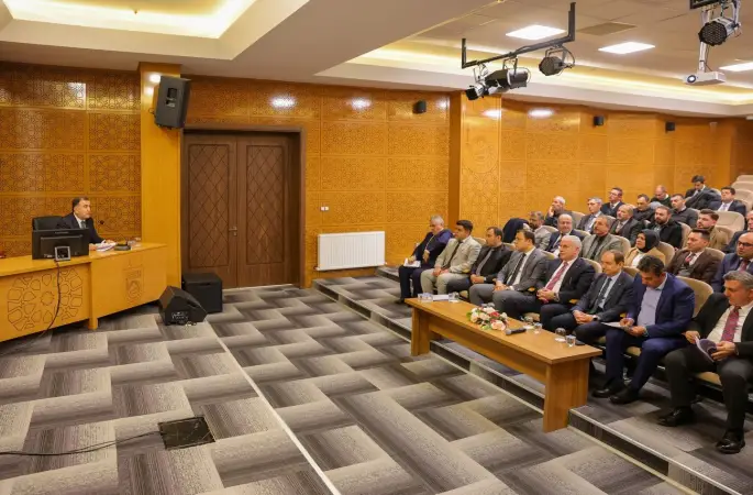 Bayburt’ta devam eden ve planlanan projeler değerlendirildi
