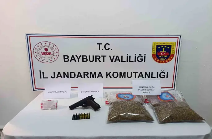 Bayburt’ta jandarma ekiplerinden uyuşturucu operasyonu: 6 şüpheli yakalandı
