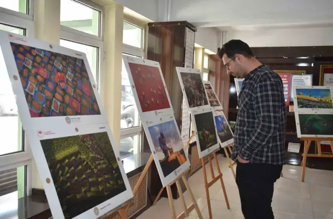 Bayburt’ta tarım, orman ve insan  temalı fotoğraf sergisi açıldı
