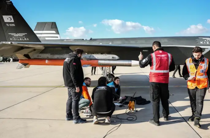 Bayraktar KIZILELMA Gökdoğan füzesi ile buluştu
