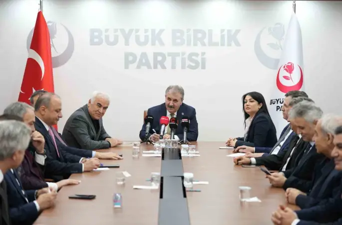 BBP Genel Başkanı Destici: "Nevruz PKK’nın günü değildir"
