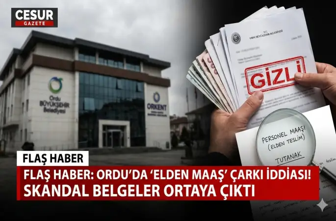 Belediye iştirakinde "elden maaş" çarkı iddiası: Ordu’da skandal belgeler