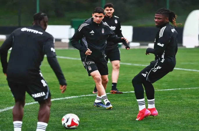 Beşiktaş, Alanyaspor maçı hazırlıklarını tamamladı
