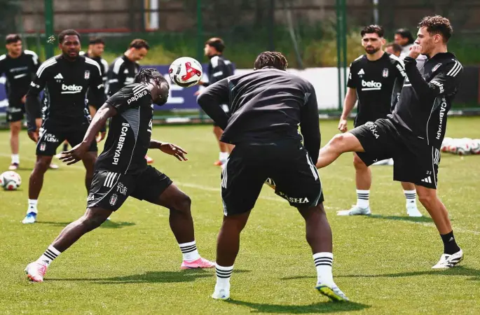 Beşiktaş’ta, Gaziantep Futbol Kulübü maçı hazırlıkları tamamlandı
