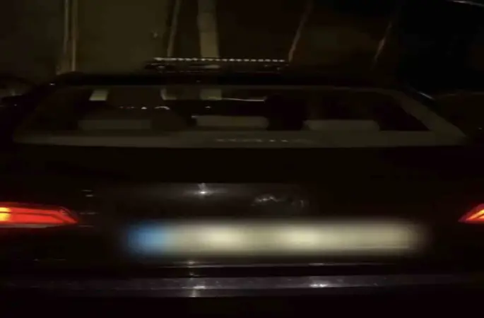 Beykoz’da aracı çakarlı ehliyetsiz sürücüye 253 bin lira ceza
