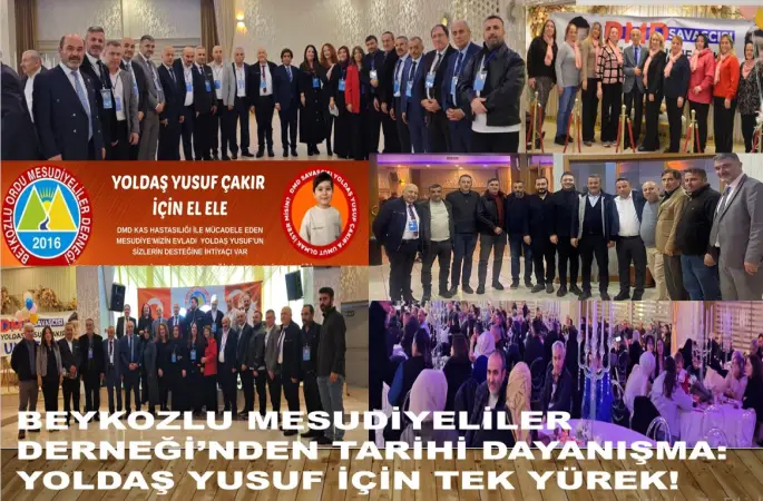 Beykozlu Mesudiyeliler Derneği’nden Tarihi Dayanışma: Yoldaş Yusuf İçin Tek Yürek!