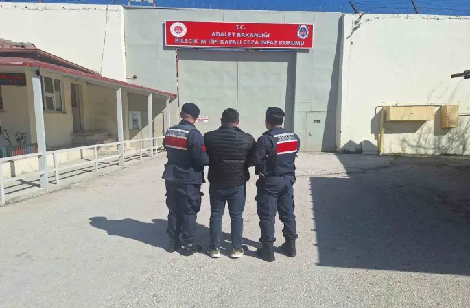 Bilecik’te 3 yıl 9 ay hapis cezası olan şahıs yakalandı
