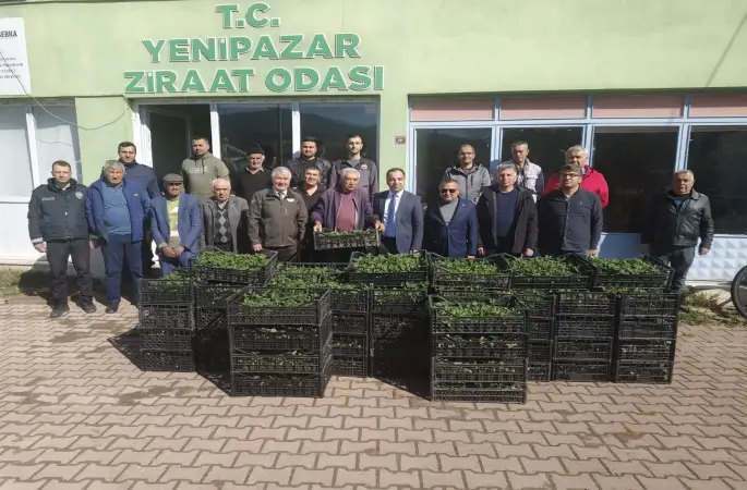 Bilecik’te 8 bin çilek fidesi üreticiyle buluştu
