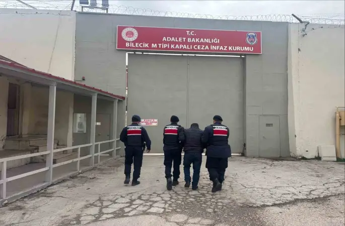 Bilecik’te aranan şahıs jandarma ekiplerince yakalandı
