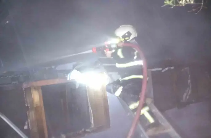 Bilecik’te bungalov yangını korkuttu
