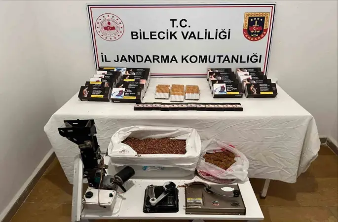 Bilecik’te kaçak sigara operasyonu
