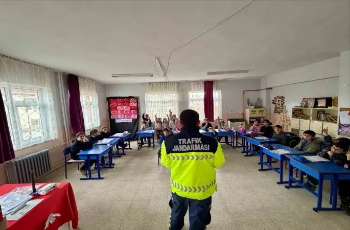 Bilecik’te öğrencilere yönelik trafik eğitimi
