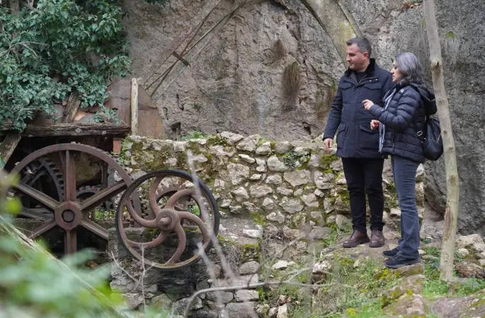 Bilecik’te tarihi değirmen için 3 boyutlu tarama çalışması
