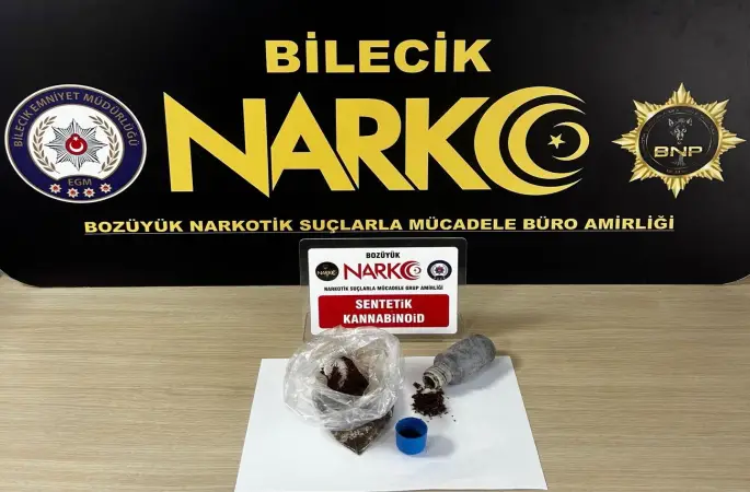Bilecik’te uyuşturucu operasyonu: 1 şüpheli yakalandı
