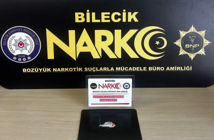 Bilecik’te uyuşturucu operasyonu: 2 gözaltı
