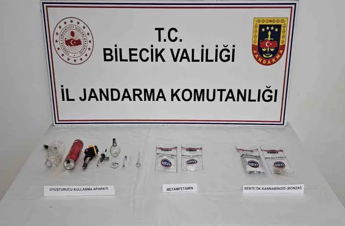 Bilecik’te uyuşturucu operasyonu: 3 şüpheliye soruşturma
